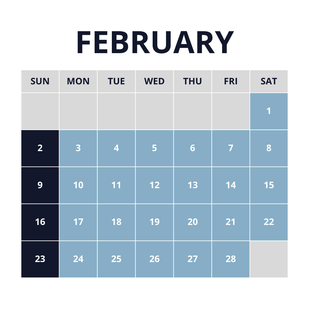 February Calendar