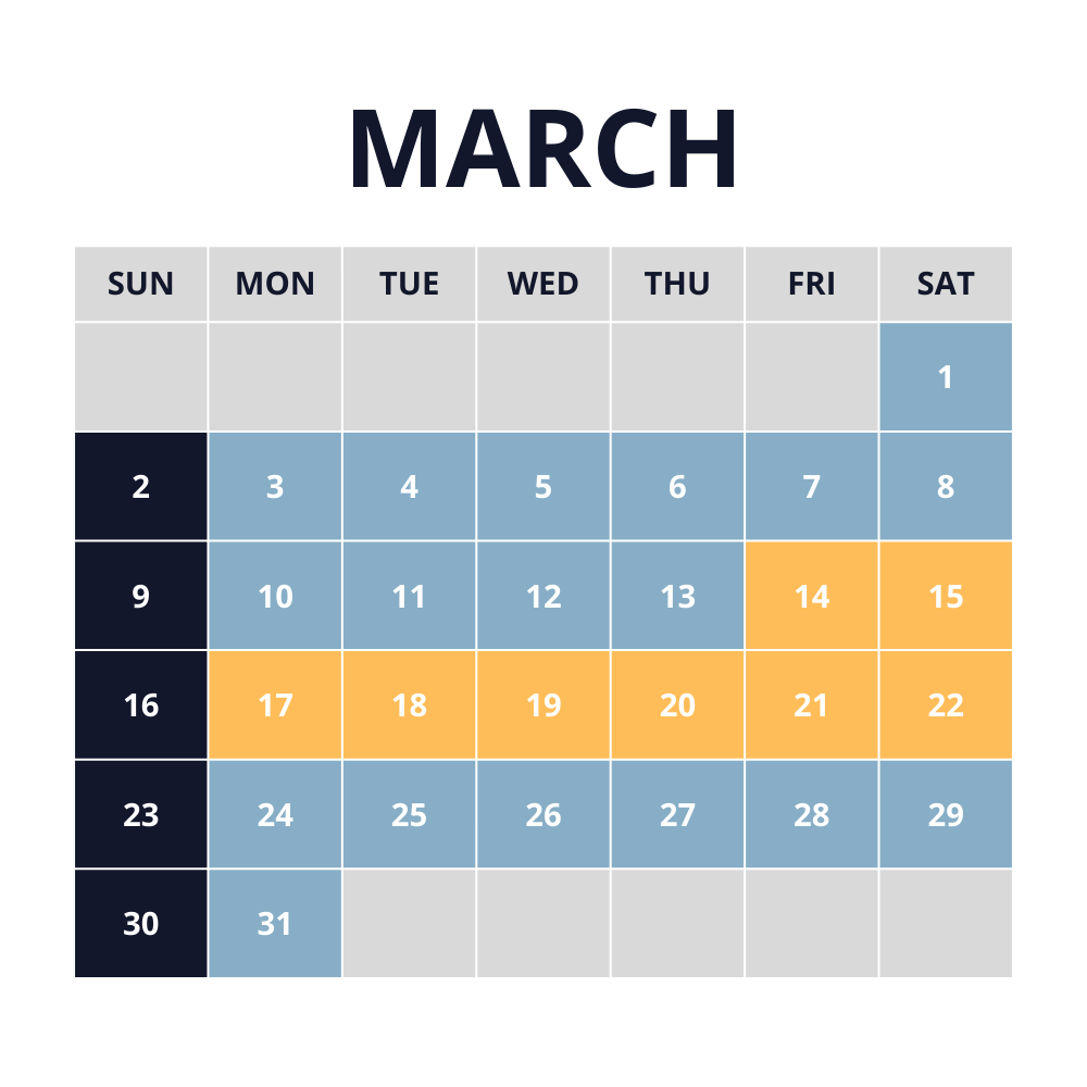 March Calendar